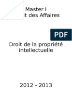 Propriété Intellectuelle