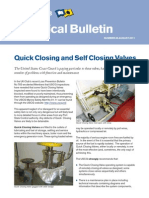 TchB36 - Quick Closing Valves & Self Closing Valves