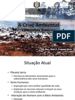 Apresentação - A Crise Ambiental