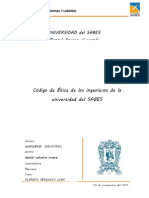 Codigo de Etica de Los Ingenieros de La Universidad Del Sabes