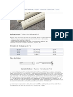 Tuberia Hidraulica de PVC