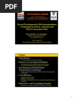 Recent Development in Pile Instrumentation Technology For Driven, Jacked-In and Bored Cast-In-Place Piles