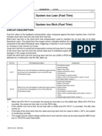 DTC P0171 System Too Lean (Fuel Trim) : Circuit Description