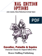 OEO2 - Cavalier Paladin & Squire