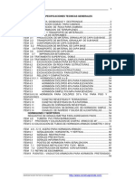 Bolivia - Especificaciones Técnicas Generales para Carreteras