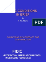 Fidic Conditions