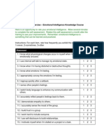 Self Assessment Exercise