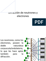 Difracción de Neutrones y Electrones