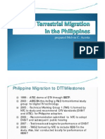 Digital Terrestrial Migration in The Philippines Part 1 - Melvin Acosta