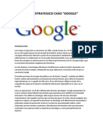 Plan Estrategico Caso Google