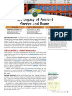 Greek and Roman Governments Comparisons