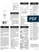 Instruction Manual: Portable Waterproof Leather & Paper PH Meter