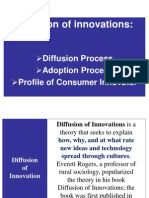 Diffusion of Innovation