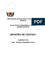 Apuntes de Costos I