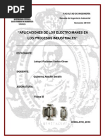 Aplicaciones de Los Electroimanes en Los Procesos Industriales