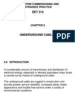 Underground Cables