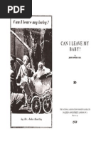 Bowlby Can I Leave My Baby 1958