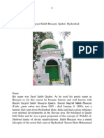 Hazrat Sayyid Sahib Husayni Qaderi Tekmal Hyderabad