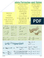 Algebra Formulas