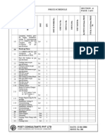 Document No PCPL-0532-4-407-06 Price Schedule Section - 6 PAGE: 1 of 2