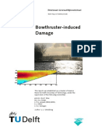 Bowthruster Induced Damage