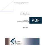 Montgomery County Biotechnology Potentials