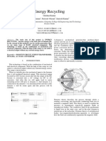 Energy Recycling: Gulshan Kumar Mohit Kumar, Paritosh Vikram, Santosh Kumar