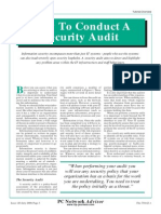 How To Conduct Security Audit