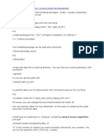 Clustering With R