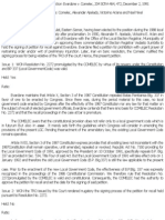 Loss of Confidence, A Political Question Evardone v. Comelec, 204 SCRA 464, 472, December 2, 1991