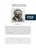 DEWEY, John (1939) Democracia Criativa - A Tarefa Diante de Nós