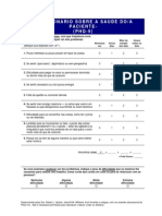 PHQ9 - Portuguese For Brazil PDF