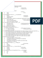 Soal Ulangan Conditional Sentence XI