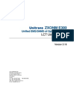 LCT User's Manual - ZXONM E300 (V3.18) LCT User's Manual