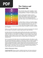 The Chakras and Essential Oils