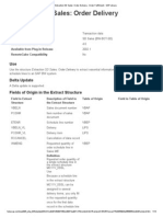 Extraction SD Sales - Order Delivery - Order Fulfillment - SAP Library