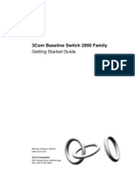 3com Baseline Switch 2900 Family: Getting Started Guide