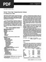 Normal Anion Gap