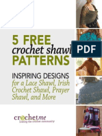 5 Free Patterns: Crochet Shawl