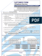 PTCL Connection Form