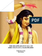 The Disappearance of Shri Chaitanya Mahaprabhu Paper