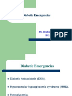 Diabetic Emergencies: Mr. Ibrahim Rawhi Ayasreh RN, MSN, Cns