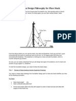 Foundation Design Philosophy For Flare Stack