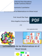 Matematicas en El Nivel Inicial