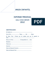 iNFORME PERSONAL Sala Cuna Menor