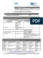 Plan de Gestión Del Proyecto