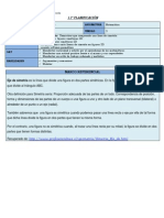 11º Planificación Matemática Simetría