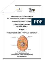 GUÍA DIDÁCTICA. NOVENO. CIENCIAS. SEMANA - 10 y 11