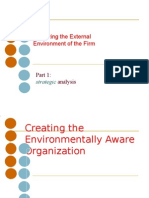 Analyzing The External Environment of The Firm: Analysis