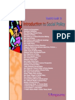 Introduction To Social Policy - A Primer